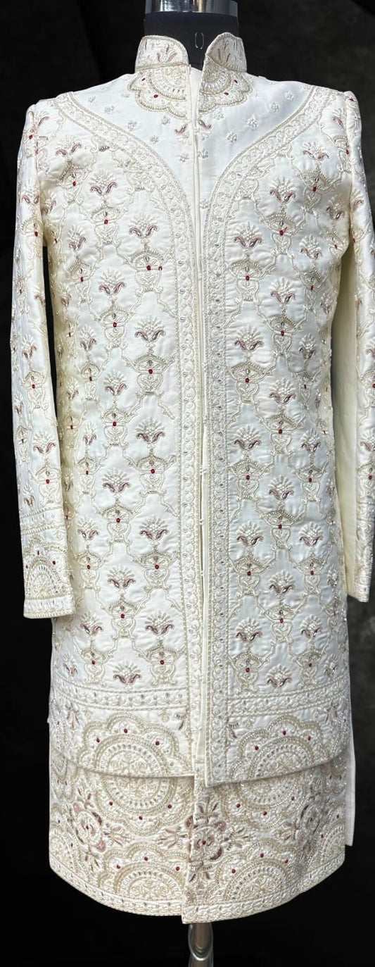 Men's premium  Multi-Panel Embroidered Sherwani