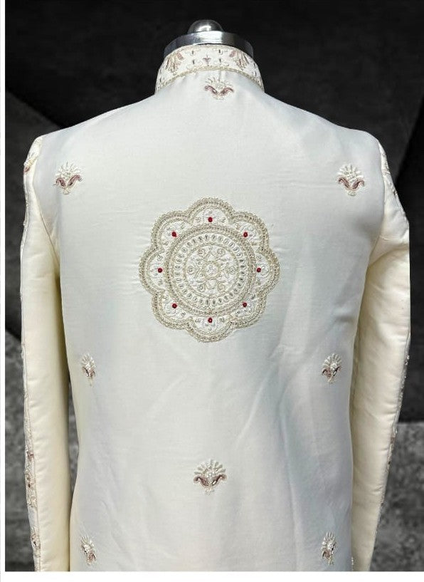 Men's premium  Multi-Panel Embroidered Sherwani